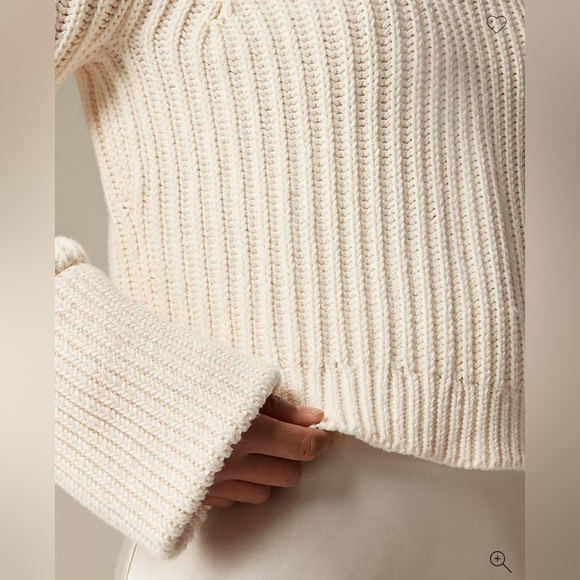 J.Crew Heritage cotton fisherman crewneck sweater, Size M - Picture 3 of 16